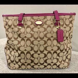 Authentic Coach Tote Style Purse